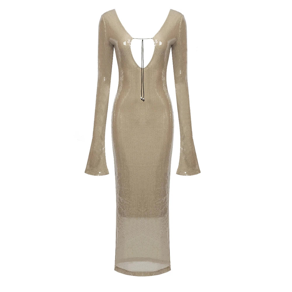 WOLZI Lunelle Sequin Sleeve Dress - product image 16