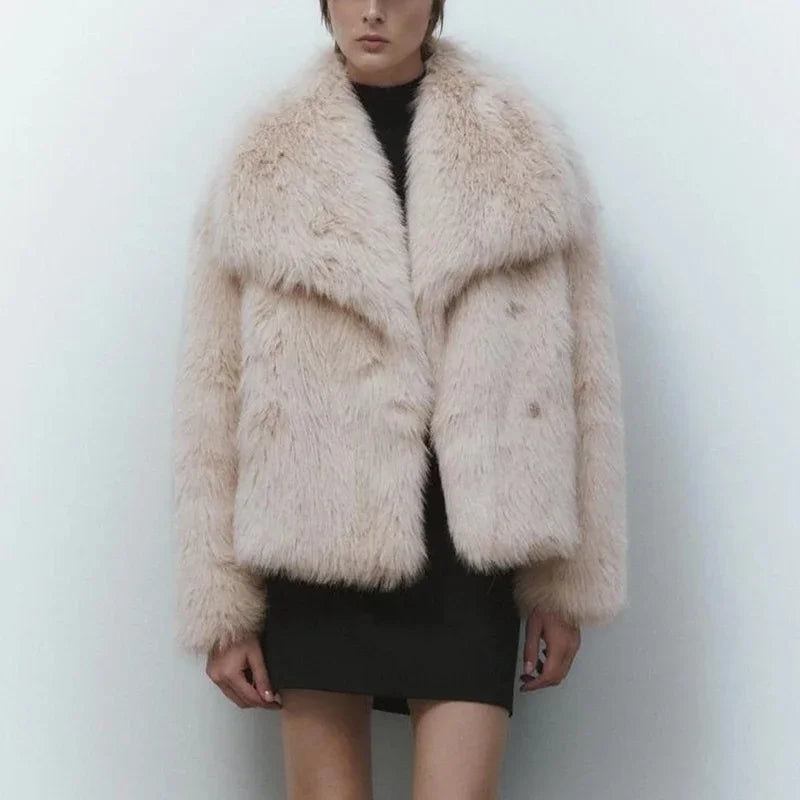 WOLZI Ombre Faux Fur Statement Coat - product image 11