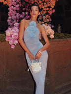 WOLZI Petalia Mesh Evening Dress - product image 2