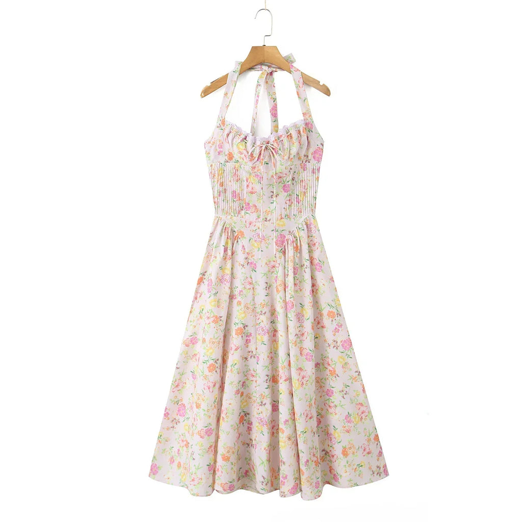 WOLZI Florielle Floral Halter Dress - product image 30