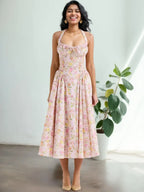 WOLZI Florielle Floral Halter Dress - product image 16