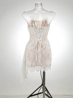 WOLZI Mirelle Lace Corset Mini Dress - product image 16