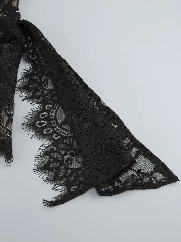 WOLZI Seraphine Sheer Lace Mini Dress - product image 40