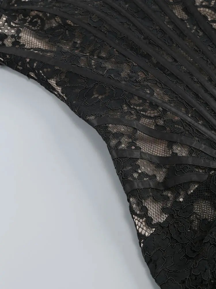 WOLZI Mirelle Lace Corset Mini Dress - product image 22