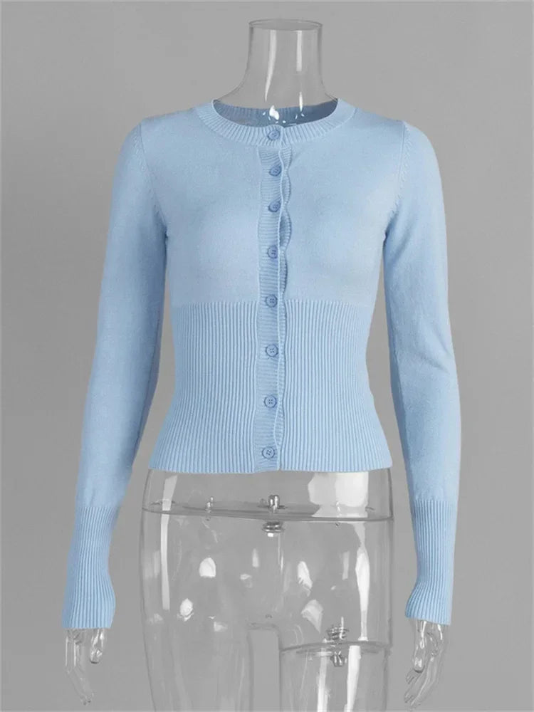 WOLZI Tansy Patchwork Cropped Cardigan - product image 20