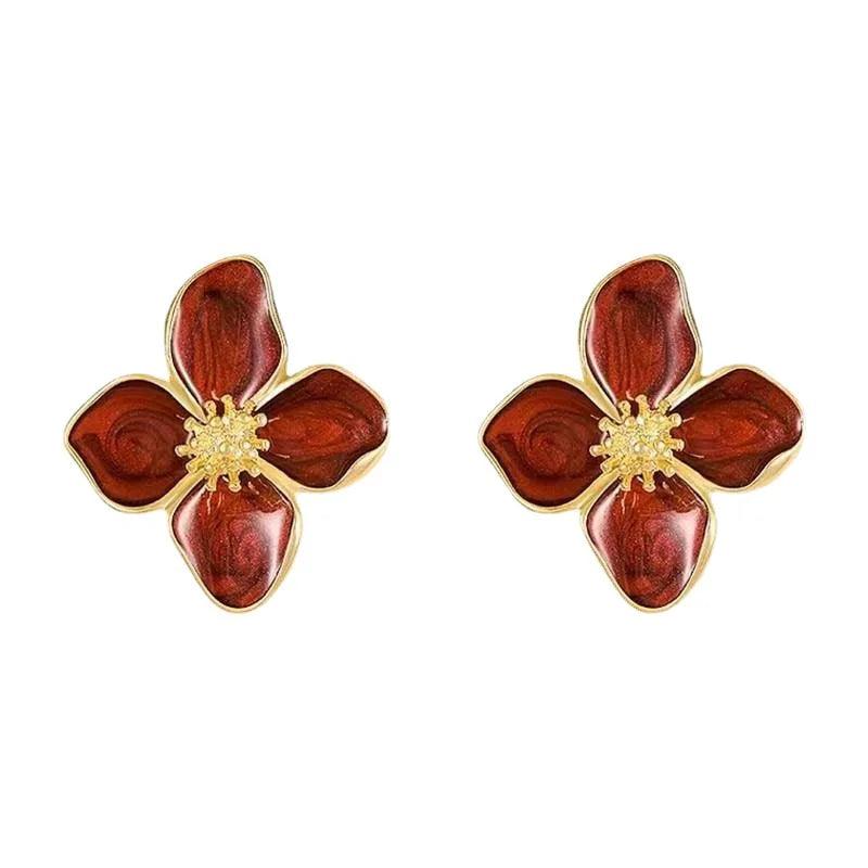 WOLZI Flora Glazed Flower Earrings - product image 5