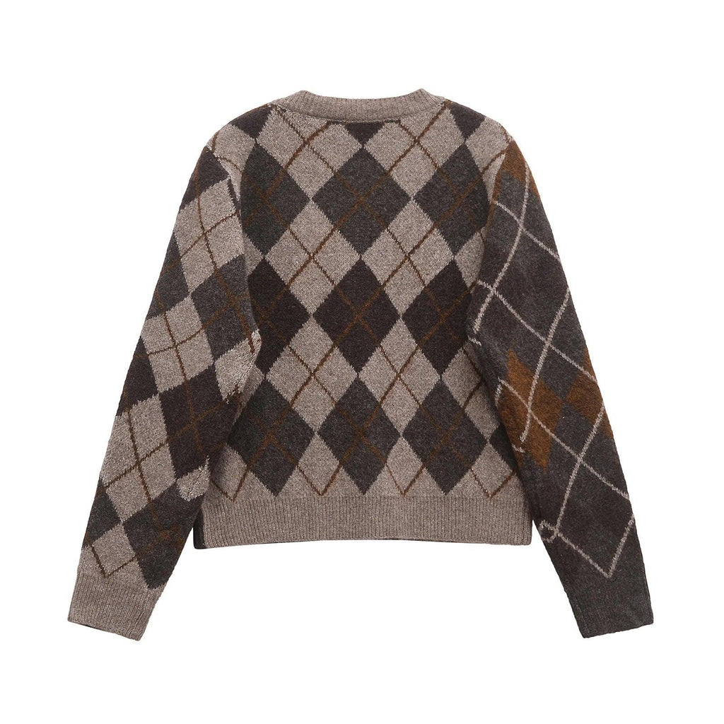 WOLZI Elodie Argyle Knit Cardigan - product image 2