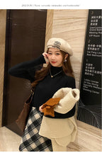 Elise Fleece Lined Turtleneck Sweater