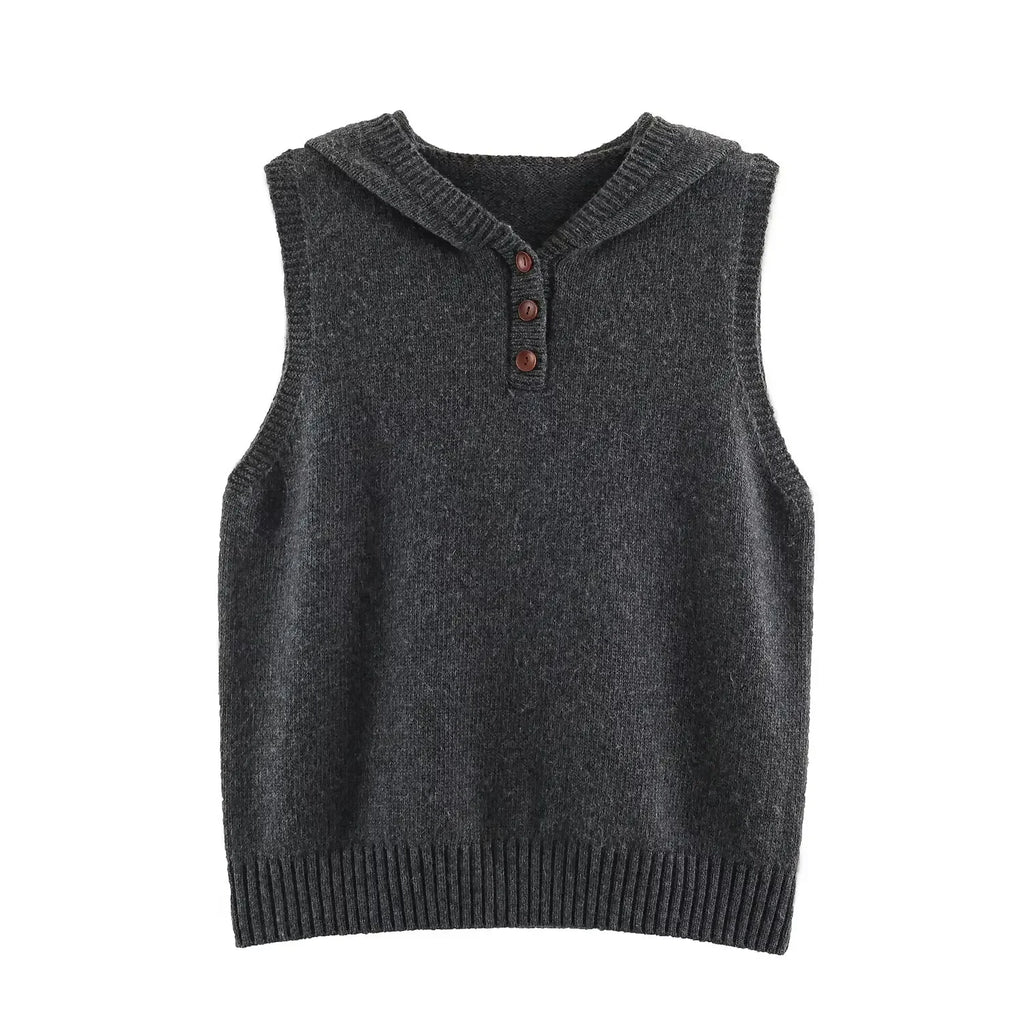 WOLZI Rowan Hooded Knit Vest - product image 16