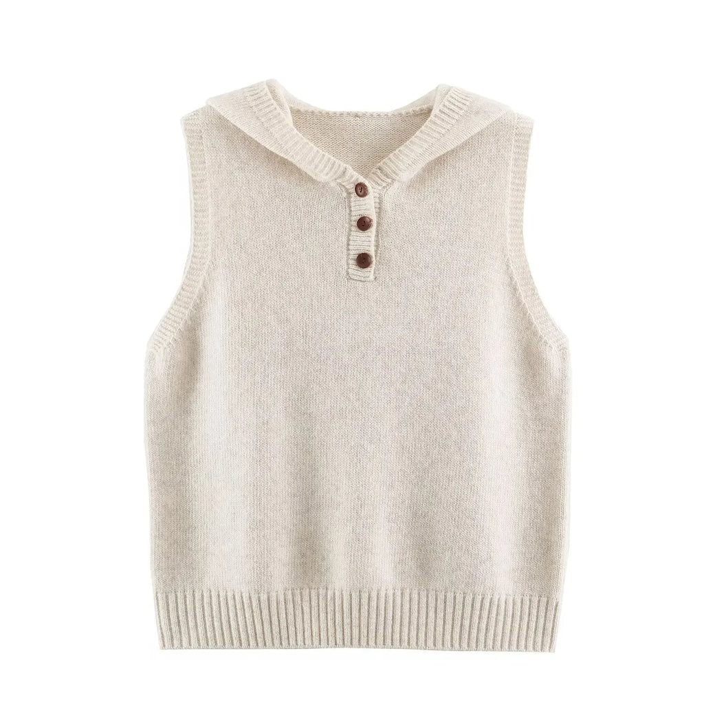 WOLZI Rowan Hooded Knit Vest - product image 8