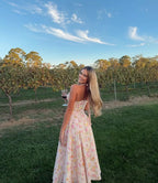 WOLZI Florielle Floral Halter Dress - product image 3