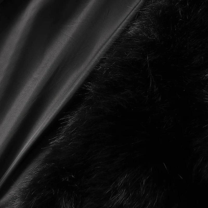 WOLZI Celine Shawl Collar Faux Fur Jacket - product image 11