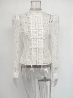 WOLZI Fontaine Lace Blouse White - product image 18