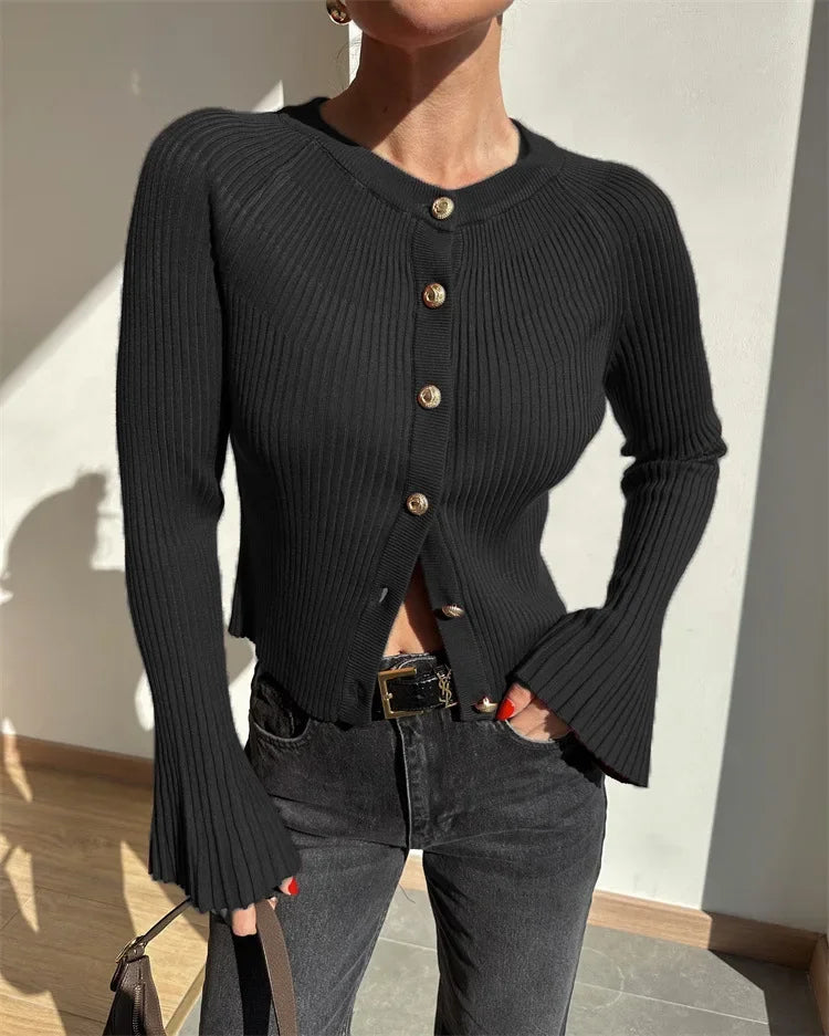 WOLZI Maren Ribbed Knit Cardigan - product image 6