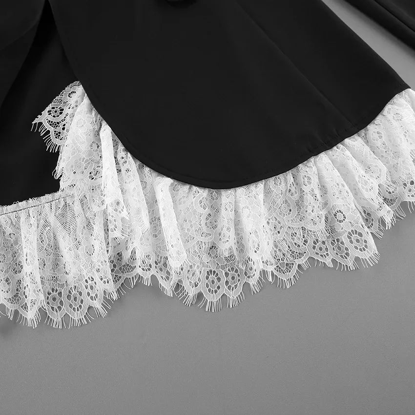 WOLZI Noire Lace Blazer Dress - product image 25