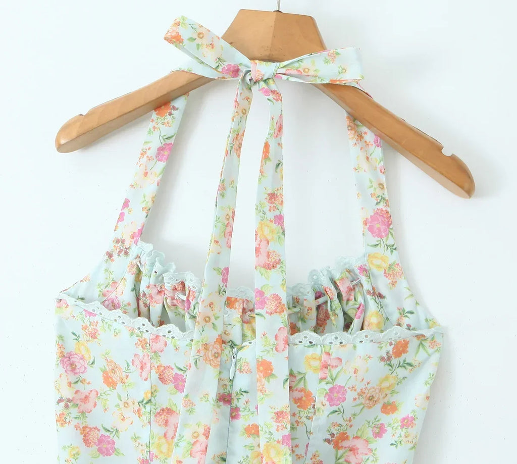 WOLZI Florielle Floral Halter Dress - product image 26
