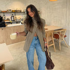 WOLZI Briar Brown Plaid Blazer - product image 8