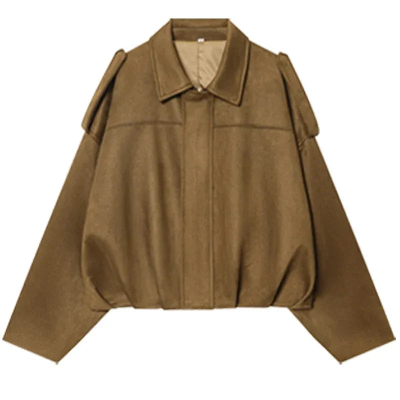 WOLZI Arielle Suede Effect Cropped Jacket - product image 13