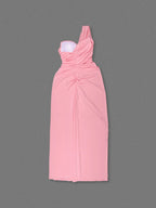 WOLZI Roselle Pleated One Shoulder Dress - product image 6