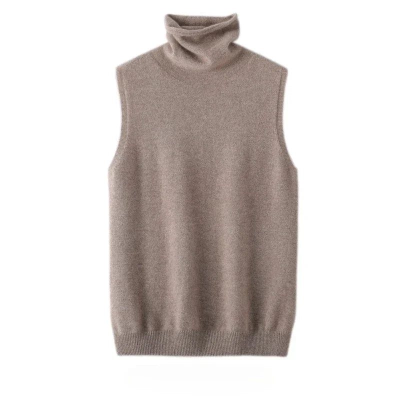 WOLZI Aster Merino Wool Turtleneck Vest - product image 11