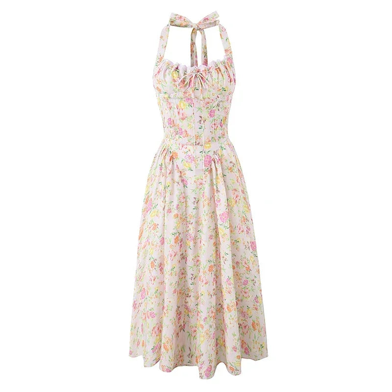 WOLZI Florielle Floral Halter Dress - product image 14
