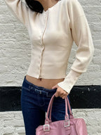 WOLZI Maris Patchwork Knit Cardigan - product image 10