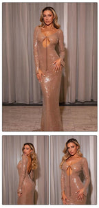 WOLZI Lunelle Sequin Sleeve Dress - product image 8