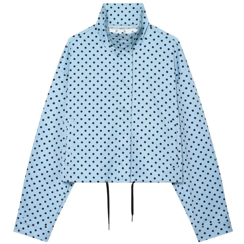 WOLZI Dottie Polka Dot Bomber Jacket - product image 13