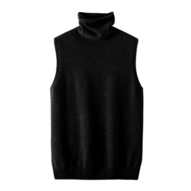 WOLZI Aster Merino Wool Turtleneck Vest - product image 13