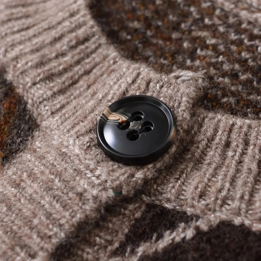 WOLZI Elodie Argyle Knit Cardigan - product image 6