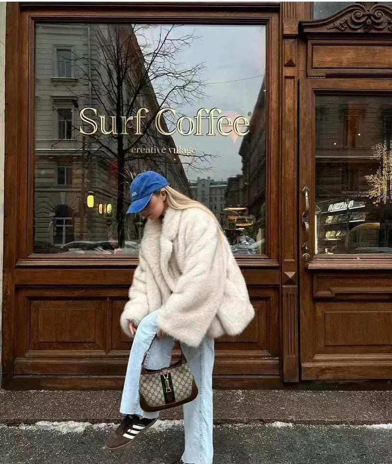 WOLZI Marlowe Plush Faux Fur Coat - product image 9
