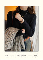Elise Fleece Lined Turtleneck Sweater