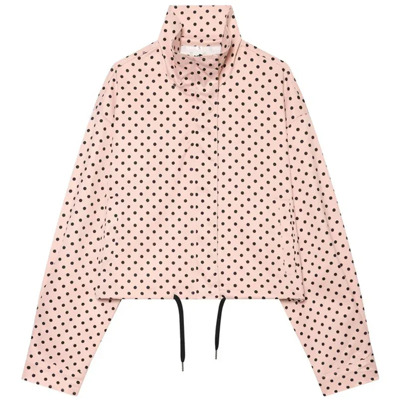 WOLZI Dottie Polka Dot Bomber Jacket - product image 12