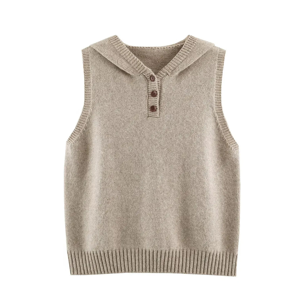 WOLZI Rowan Hooded Knit Vest - product image 1