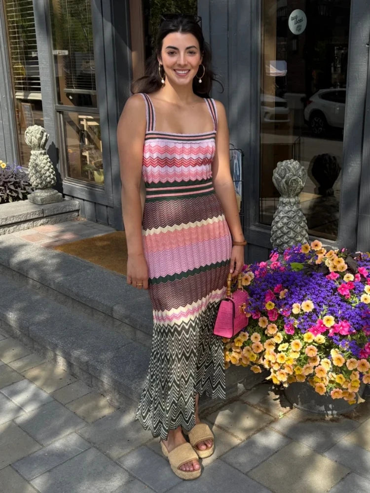 WOLZI Zigelle Geometric Beach Dress - product image 1