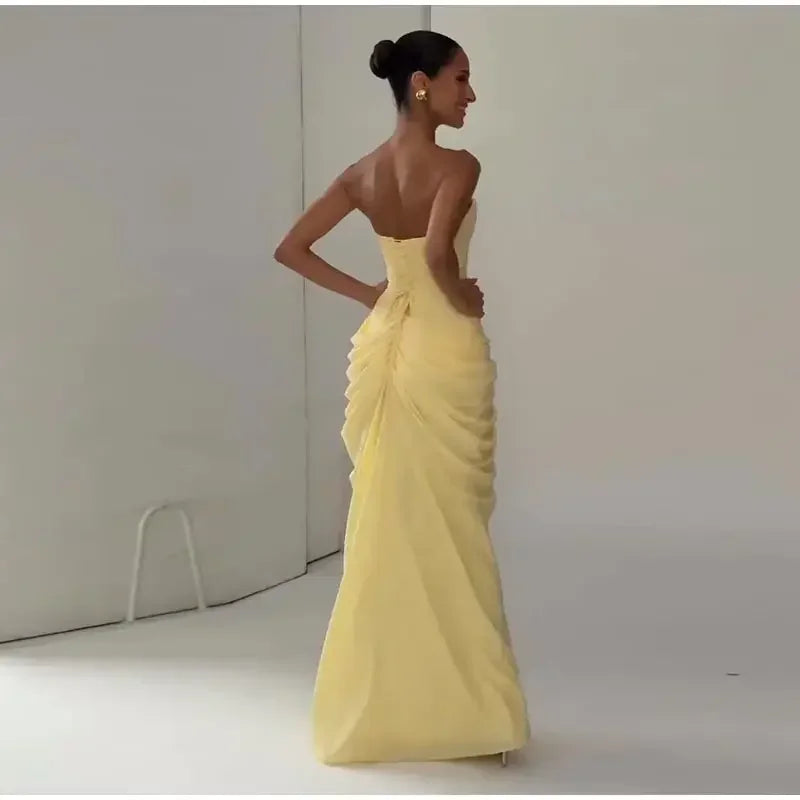 WOLZI Azzura Pleated Split Dress - product image 19