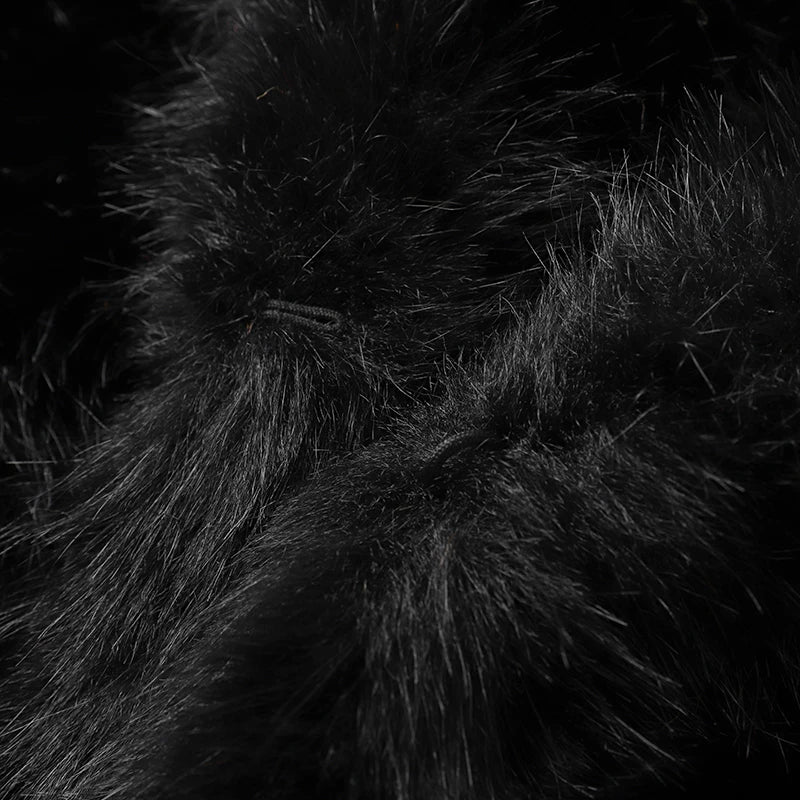 WOLZI Celine Shawl Collar Faux Fur Jacket - product image 10
