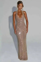 WOLZI Aurelia Sequin Halter Maxi Dress - product image 15