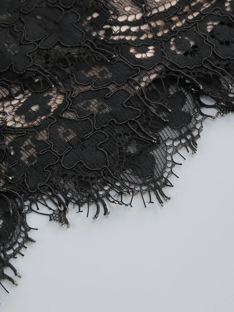 WOLZI Seraphine Sheer Lace Mini Dress - product image 34