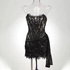 WOLZI Seraphine Sheer Lace Mini Dress - product image 12