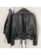 WOLZI Sloane Cropped Faux Leather Jacket - product image 14