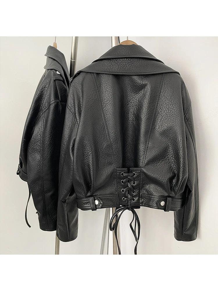 WOLZI Sloane Cropped Faux Leather Jacket - product image 14