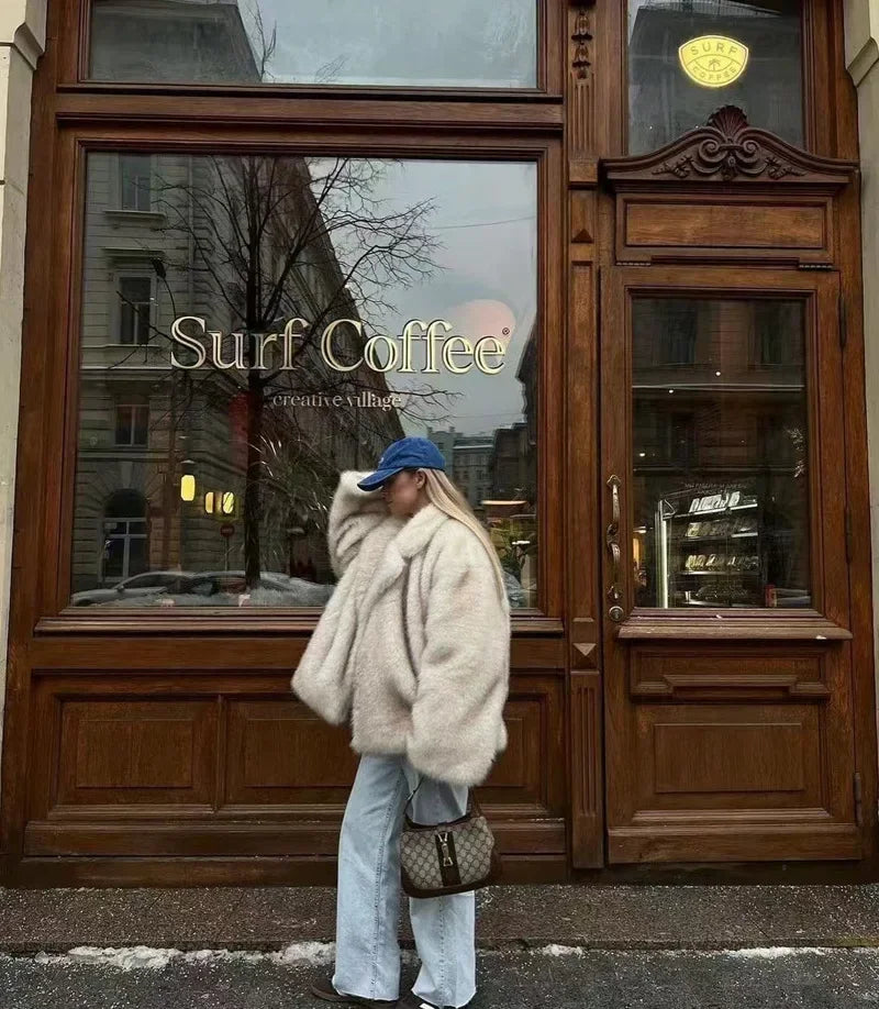 WOLZI Marlowe Plush Faux Fur Coat - product image 8