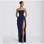 WOLZI Azzura Pleated Split Dress - product image 6