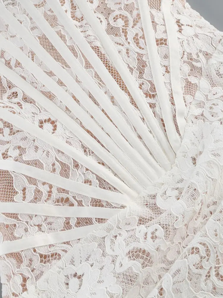 WOLZI Seraphine Sheer Lace Mini Dress - product image 42