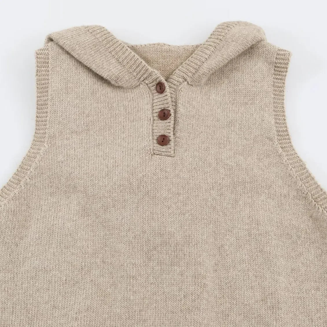 WOLZI Rowan Hooded Knit Vest - product image 2