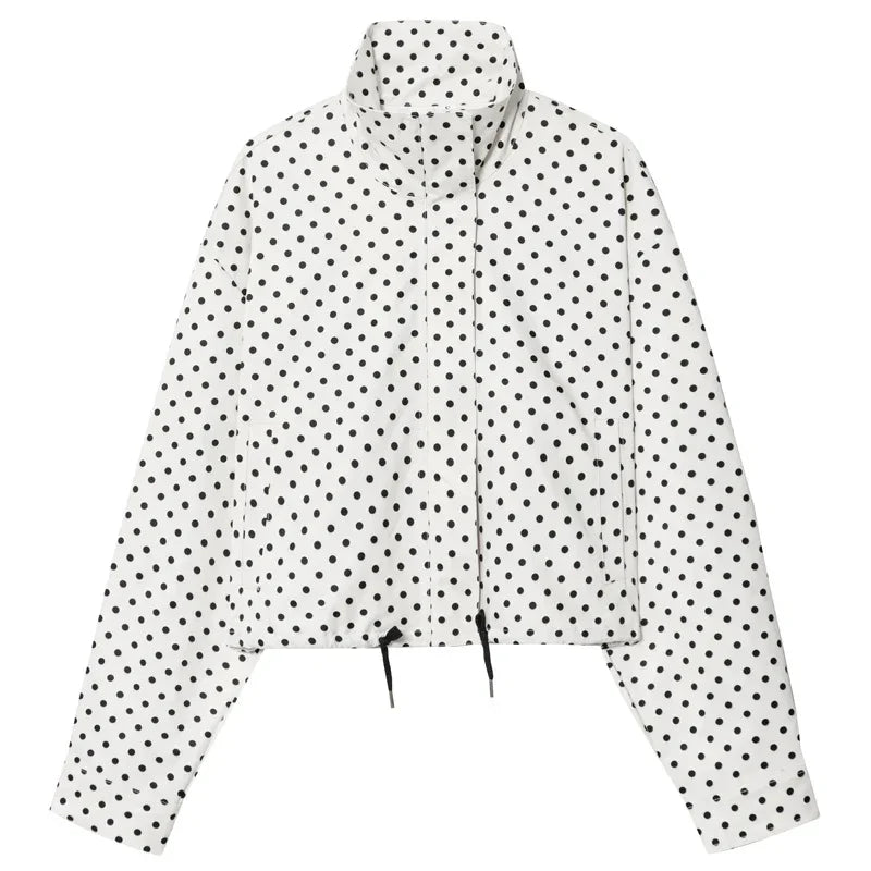 WOLZI Dottie Polka Dot Bomber Jacket - product image 7