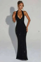 WOLZI Aurelia Sequin Halter Maxi Dress - product image 5